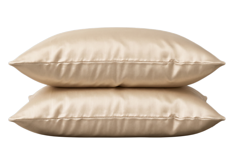 Comparaison taie en satin et taie en soie Séri